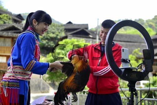 【聯合日報】廣西龍勝:"直播帶貨"助力農產品銷售