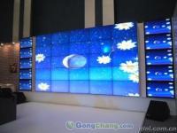 供應武漢55寸超窄邊液晶拼接屏，5.5MM拼縫打造專業大屏幕拼接墻